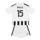 Juventus Pierre Kalulu #15 Replike Domaci Dres za djecu 2026-27 Kratak Rukav (+ Kratke hlače)